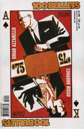 100 Bullets 75 published by DC/Vertigo with cover art by Dave Johnson
