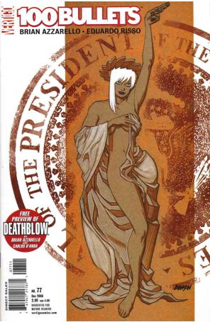 100 Bullets 77 published by DC/Vertigo with cover art by Dave Johnson