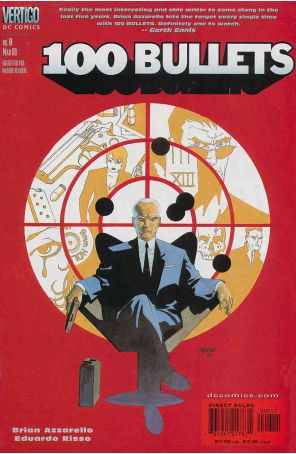 100 Bullets 8 published by DC/Vertigo with cover art by Dave Johnson