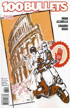 100 Bullets 83 published by DC/Vertigo with cover art by Dave Johnson