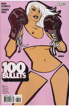 100 Bullets 85 published by DC/Vertigo with cover art by Dave Johnson