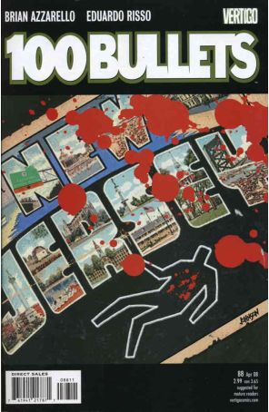 100 Bullets 88 published by DC/Vertigo with cover art by Dave Johnson