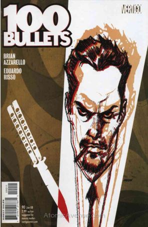 100 Bullets 90 published by DC/Vertigo with cover art by Dave Johnson