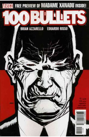 100 Bullets 91 published by DC/Vertigo with cover art by Dave Johnson