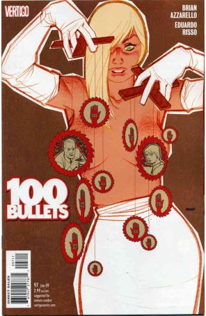 100 Bullets 97 published by DC/Vertigo with cover art by Dave Johnson