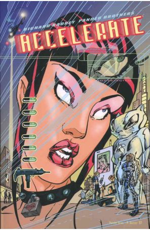 Accelerate TPB 1 published by Image with cover art by The Panda Brothers