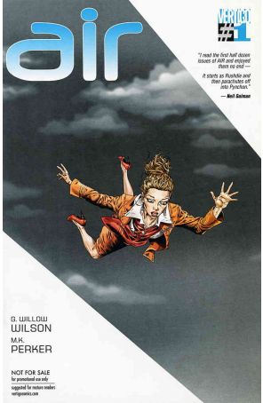 Air 1A published by DC/Vertigo with cover art by M. K. Perker