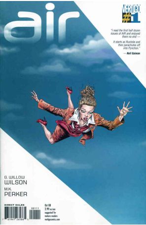 Air 1 published by DC/Vertigo with cover art by M. K. Perker