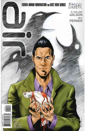 Air 11 published by DC/Vertigo with cover art by M. K. Perker
