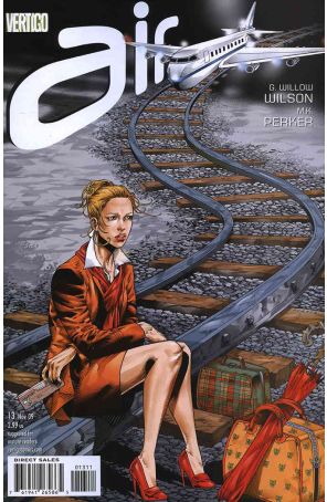Air 13 published by DC/Vertigo with cover art by M. K. Perker