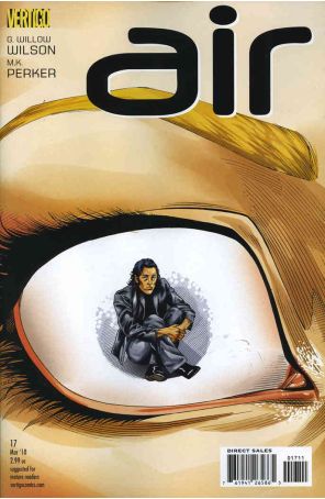 Air 17 published by DC/Vertigo with cover art by M. K. Perker