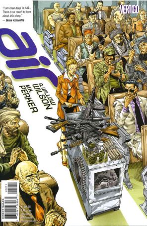 Air 2 published by DC/Vertigo with cover art by M. K. Perker