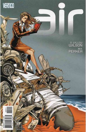 Air 20 published by DC/Vertigo with cover art by M.K. Perker