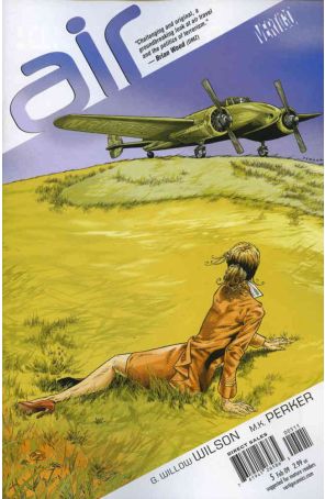 Air 5 published by DC/Vertigo with cover art by M. K. Perker
