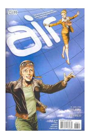 Air 6 published by DC/Vertigo with cover art by M. K. Perker