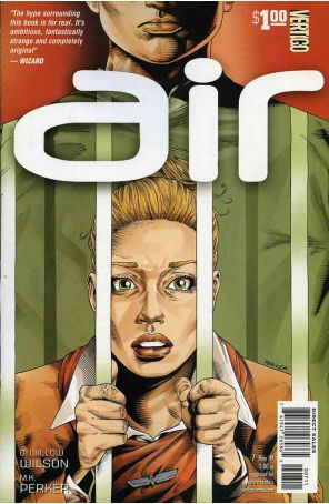 Air 7 published by DC/Vertigo with cover art by M. K. Perker