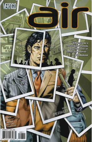 Air 8 published by DC/Vertigo with cover art by M. K. Perker
