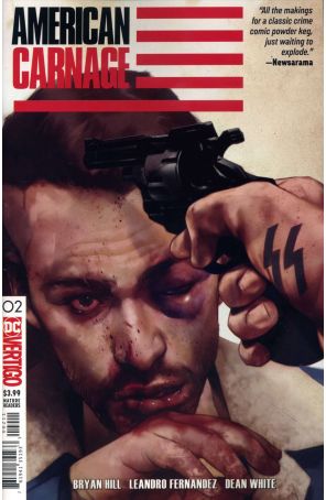 American Carnage 2 published by DC/Vertigo with cover art by Ben Oliver