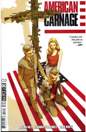 American Carnage 3 published by DC/Vertigo with cover art by Ben Oliver