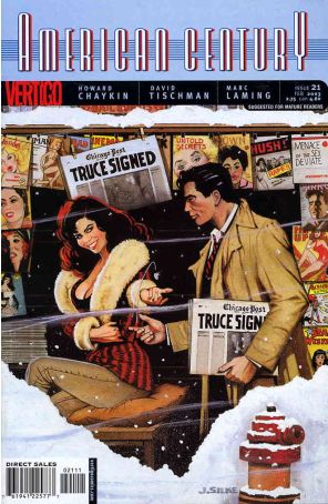 American Century 21 published by DC/Vertigo with cover art by Jim Silke