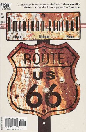 American Century 9 published by DC/Vertigo with cover art by John Van Fleet