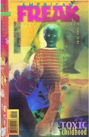 American Freak: A Tale of the Un-Men 2 published by DC/Vertigo with cover art by Richard Bruning
