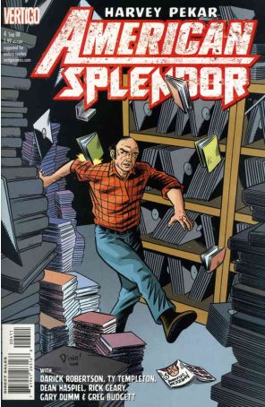 American Splendor (Vol. 2) 4 published by DC/Vertigo with cover art by Dean Haspiel