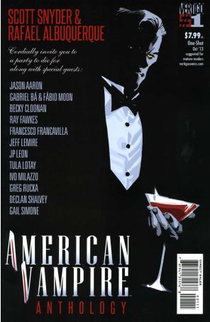American Vampire Anthology 1 published by DC/Vertigo with cover art by Rafael Albuquerque