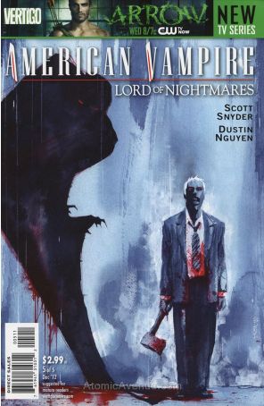 American Vampire: Lord of Nightmares 5 published by DC/Vertigo with cover art by Dustin Nguyen