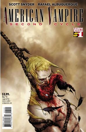 American Vampire: Second Cycle 1A published by DC/Vertigo with cover art by Jae Lee