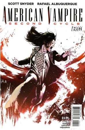 American Vampire: Second Cycle 4 published by DC/Vertigo with cover art by Rafael Albuquerque