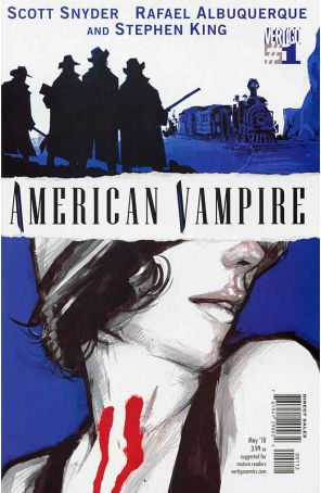 American Vampire 1 (2nd) published by DC/Vertigo with cover art by Rafael Albuquerque