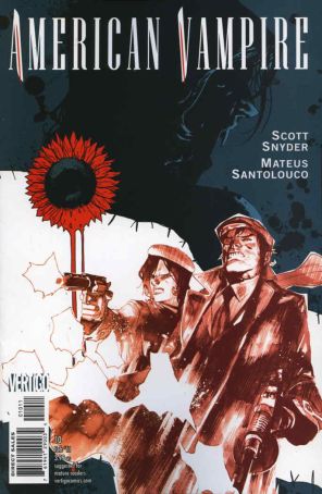 American Vampire 10 published by DC/Vertigo with cover art by Rafael Albuquerque