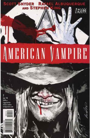 American Vampire 2 (2nd) published by DC/Vertigo with cover art by Rafael Albuquerque