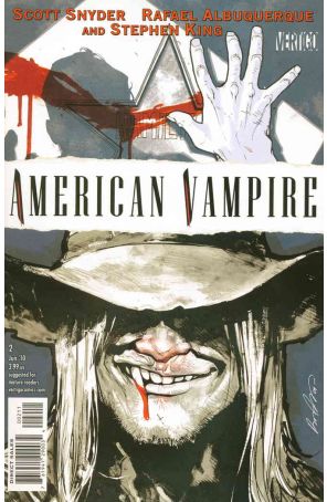 American Vampire 2 published by DC/Vertigo with cover art by Rafael Albuquerque