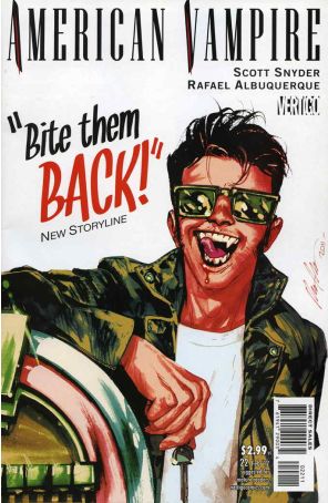 American Vampire 22 published by DC/Vertigo with cover art by Rafael Albuquerque
