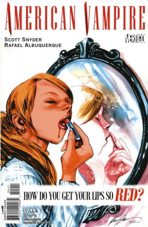 American Vampire 24 published by DC/Vertigo with cover art by Rafael Albuquerque