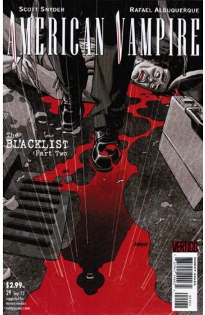 American Vampire 29A published by DC/Vertigo with cover art by Dave Johnson