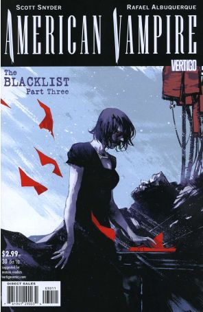 American Vampire 30 published by DC/Vertigo with cover art by Dave Johnson