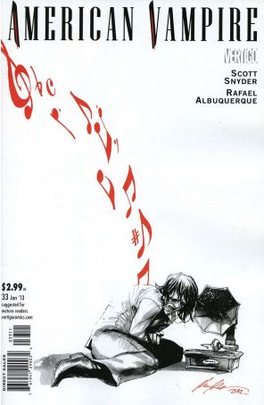 American Vampire 33 published by DC/Vertigo with cover art by Rafael Albuquerque
