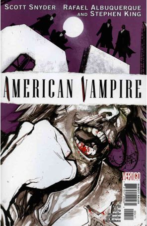 American Vampire 4 published by DC/Vertigo with cover art by Rafael Albuquerque
