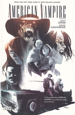 American Vampire TPB 6 published by DC/Vertigo with cover art by Rafael Albuquerque