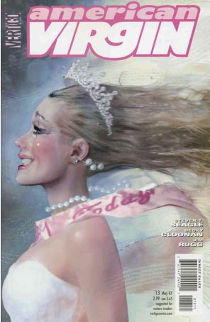 American Virgin 13 published by DC/Vertigo with cover art by Joshua Middleton
