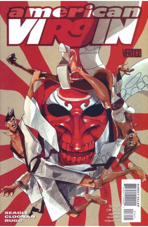 American Virgin 16 published by DC/Vertigo with cover art by Celia Calle