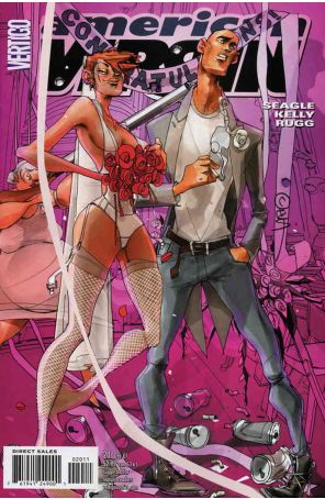 American Virgin 20 published by DC/Vertigo with cover art by Celia Calle