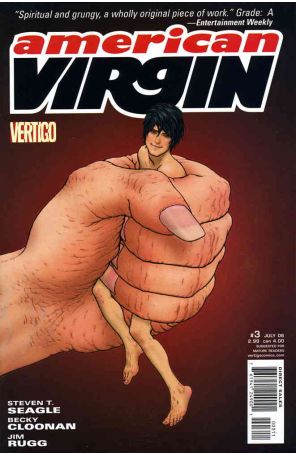 American Virgin 3 published by DC/Vertigo with cover art by Frank Quitely
