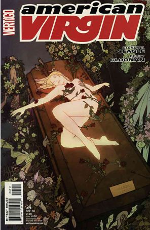 American Virgin 5 published by DC/Vertigo with cover art by Joshua Middleton