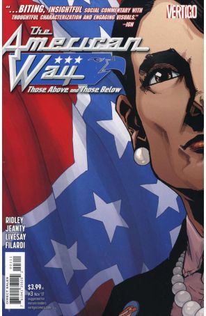 American Way: Those Above And Those Below 3 published by DC/Vertigo with cover art by Georges Jeanty