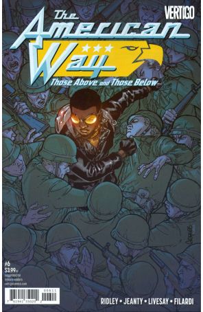 American Way: Those Above And Those Below 6 published by DC/Vertigo with cover art by Georges Jeanty