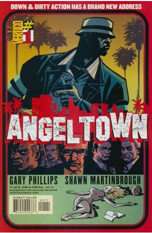 Angel Town 1 published by DC/Vertigo with cover art by Shawn Martinbrough